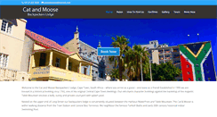 Desktop Screenshot of catandmoose.co.za
